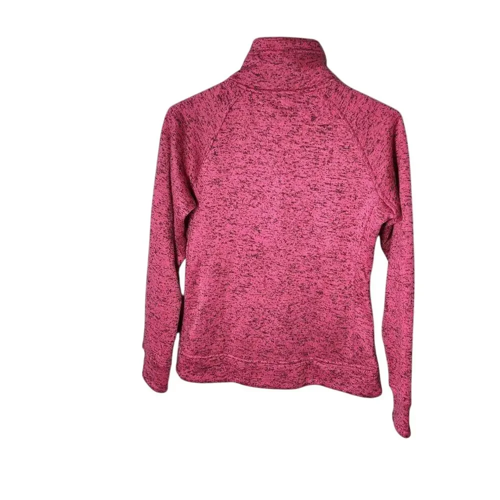 Victory Outfitters Marled Full-Zip Performance Fleece Track Jacket Size Large